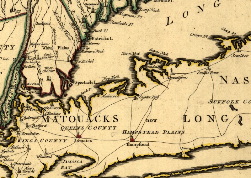 North Shore of Long Island, 1780