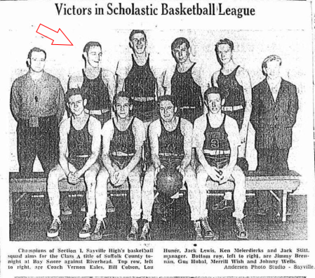 Sayville Basketball Team 1947
